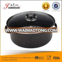 Enamel Coating with Glass Lid Carbon Steel Dutch Oven